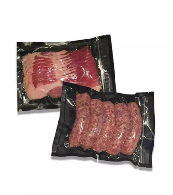 Torby do przechowywania próżniowego czarnego mięsa w zamrażarce, idealne do gotowania Sous Vide