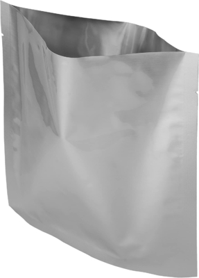 Silver Mylar Flat Bags Torba do pakowania z folii aluminiowej Bez BPA
