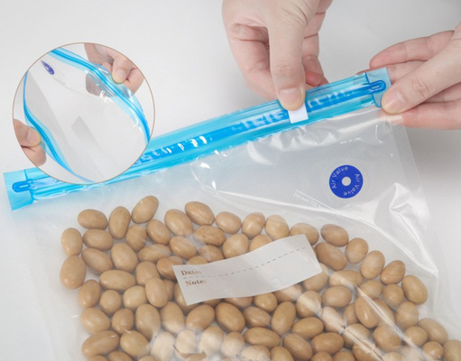 Food Vauum Storage Zip Lock Torby Sous Vide PA PE Uchwyt Pompy Torby Wytłaczane
