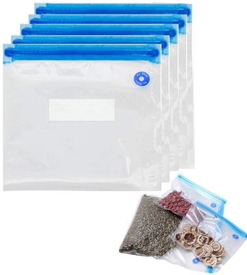 SGS Vacuum Sealer Wielokrotnego zamykania worków na żywność Zipper Composite Packaging Bag