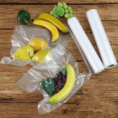 2-pakowe nylonowe wytłaczane worki próżniowe bez BPA do przechowywania żywności