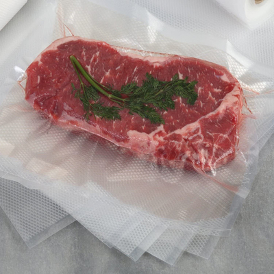 Precut plastikowe torby do przechowywania próżniowego OEM Duży rozmiar 7 cm * 10 cm 30 cm * 40 cm