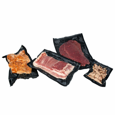 Sous Vide Tłoczenie wszystkich czarnych worków próżniowych Marka OEM dla orzechów jąder