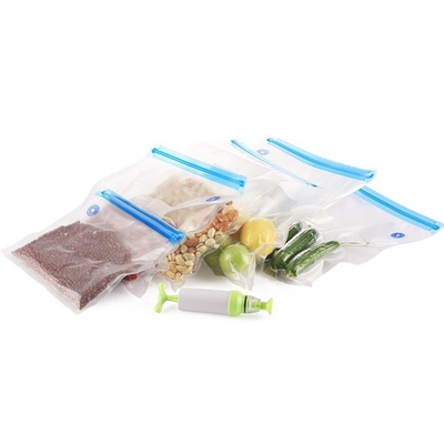 Worki Sous Vide Bez BPA Worki próżniowe wielokrotnego użytku na suwak do przechowywania żywności