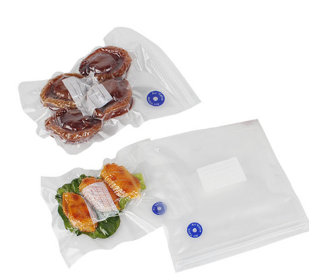 Wielokrotnego użytku plastikowe torby Sous Vide z możliwością wielokrotnego zamykania Próżniowe torby na zamek błyskawiczny