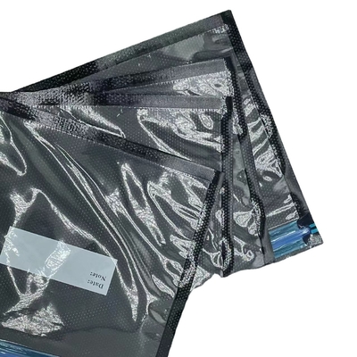 Jądra PA PE Zipper Worek próżniowy do przechowywania żywności Niebieski Heat Seal Zip Pouch