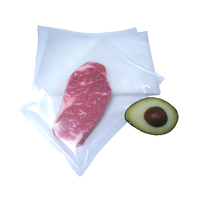 Teksturowane przechowywanie warzyw SGS Vacuum Sealer Worki na żywność Hih Transparent