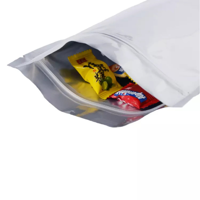 Niestandardowe logo Mylar Torby Stand Up Zip Lock Aluminiowe torby Opakowania na żywność Odporne na zapachy