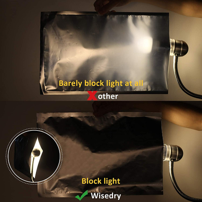1 galonowe worki próżniowe Mylar Sliver do przechowywania żywności torby z folii aluminiowej