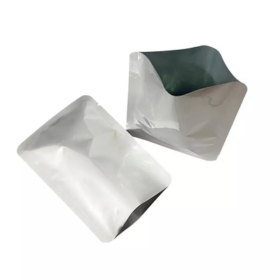 Srebrne płaskie torby Mylar Torba do pakowania z folii aluminiowej Torba do przechowywania żywności luzem