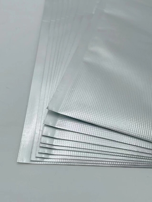 QS Wodoodporne wytłaczane worki do pakowania próżniowego Mylar Metalizowane srebrne do wielokrotnego zamykania