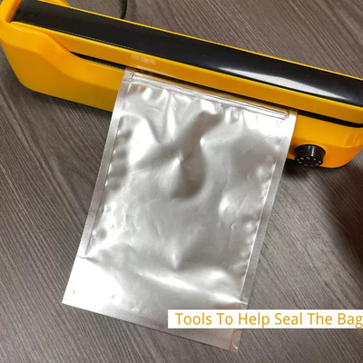Aluminiowa zgrzewarka próżniowa do przechowywania żywności Mylar Bag Air Tight Zapach Odporny na zapach