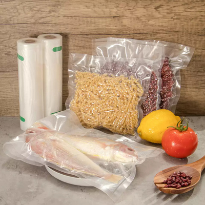 Laminowany materiał Food Vacuum Seal Bag Roll Textured Embossed