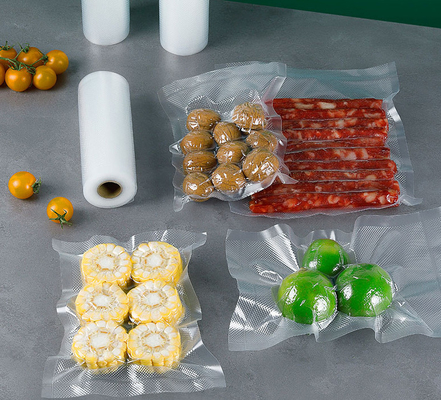 Folia stretch Textured Vacuum Saver Rolls Plastikowe torby do oszczędzania żywności