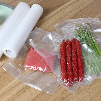 Sous Vide Plastikowe wytłaczane torby do pakowania próżniowego do nylonowych worków do przechowywania próżniowego do oszczędzania żywności