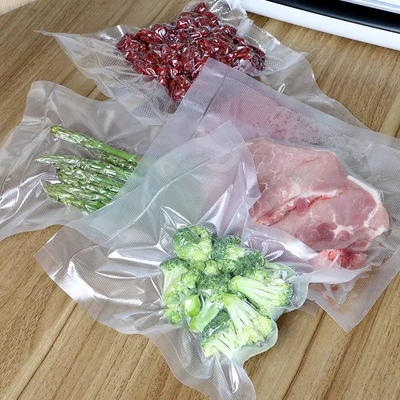 Niestandardowe woreczki próżniowe z nylonu wolnego od BPA z teksturowanym przygotowaniem posiłku i sous vide
