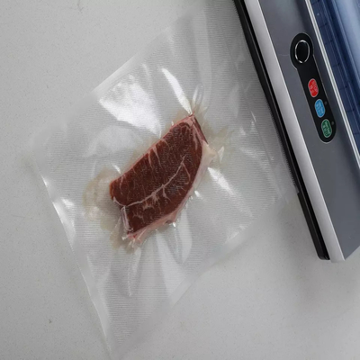 Niestandardowe woreczki próżniowe z nylonu wolnego od BPA z teksturowanym przygotowaniem posiłku i sous vide