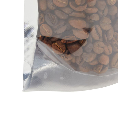 Zamykana folia aluminiowa Stand Up Pouch Torby do przechowywania żywności Odporne na zapachy z okienkiem