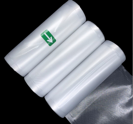 PA PE Worki do przechowywania próżniowego do oszczędzania żywności Bez BPA Plastikowe rolki próżniowe