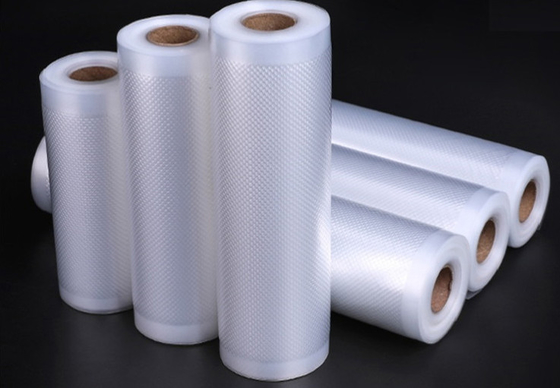3 Mils Wytłaczane rolki uszczelniacza próżniowego Plastikowe woreczki próżniowe z nylonu spożywczego