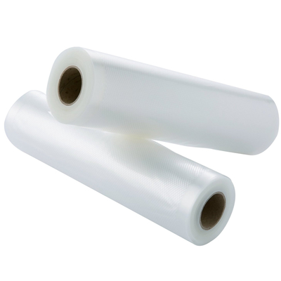3 Mils Wytłaczane rolki uszczelniacza próżniowego Plastikowe woreczki próżniowe z nylonu spożywczego