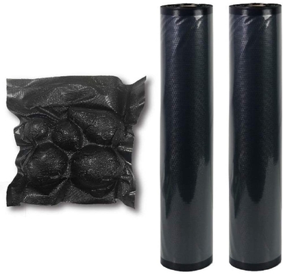 Food Grade Black Heat Seal Custom Packaging wytłaczane rolki z uszczelnieniem próżniowym