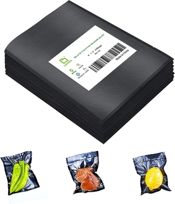 Food Grade Black Heat Seal Custom Packaging wytłaczane rolki z uszczelnieniem próżniowym
