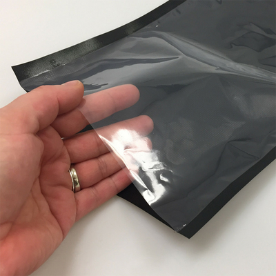 Spożywcze wszystkie czarne plastikowe torby bez BPA Zgrzewane nylonowe uszczelniacze próżniowe